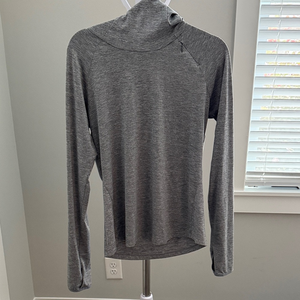Nike Dri-Fit Long Sleeve Running Top with Hoodie